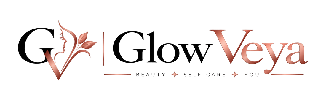 GlowVeya luxury beauty and self-care brand logo