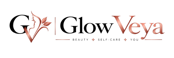 GlowVeya luxury beauty and self-care brand logo