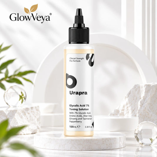 Urapra Glycolic Acid 7% Toner 100ml premium luxury product on white background